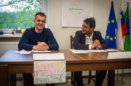 V Peterlougu so bili mladi udeleženci projekta iz programa ERASMUS + 2